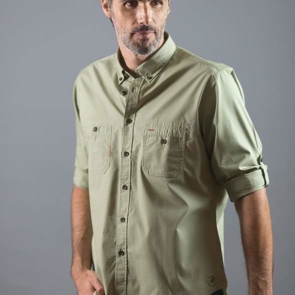 camisas safari hombre