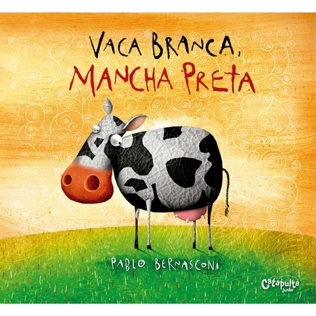 Vaca branca, mancha preta