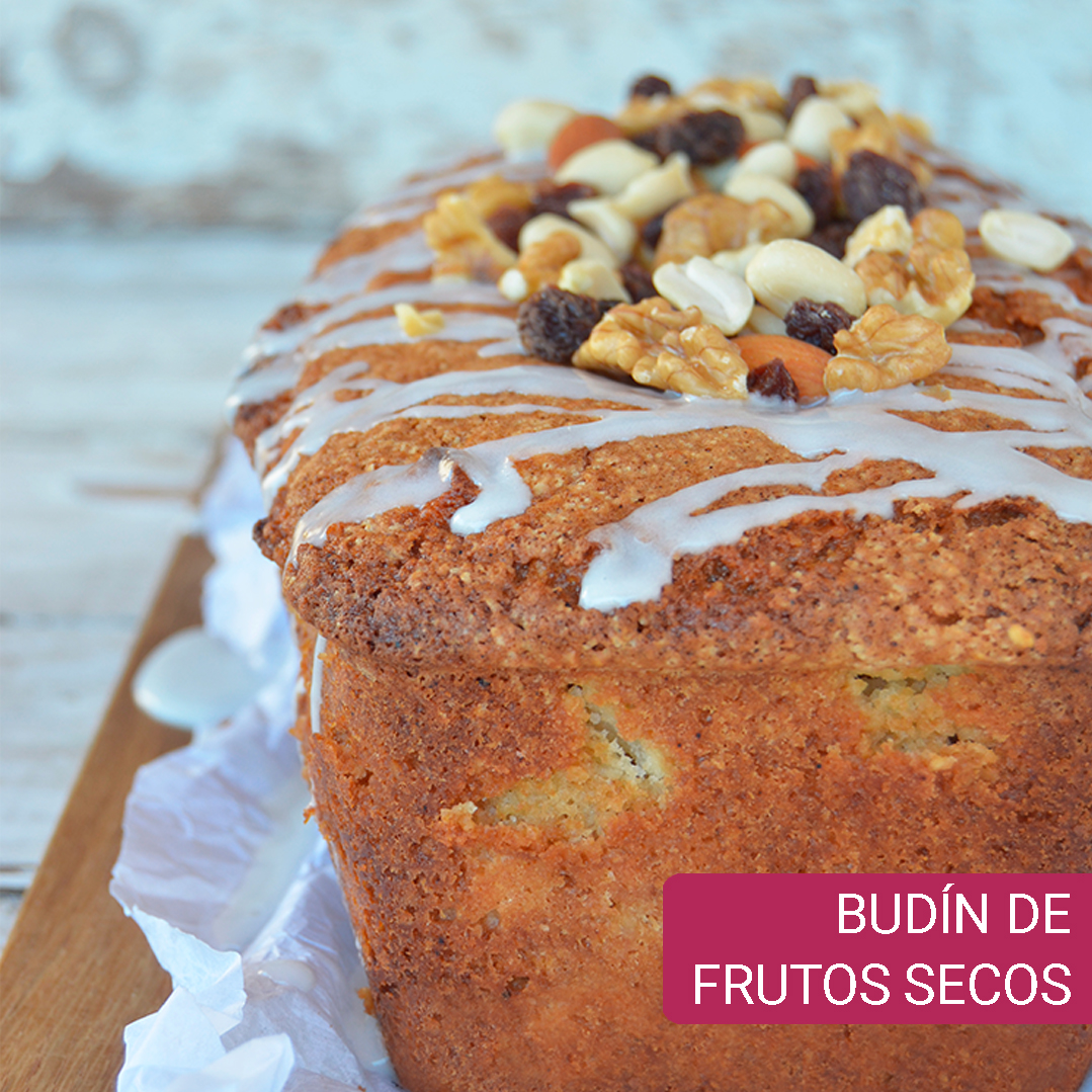 BUDÍN DE FRUTOS SECOS