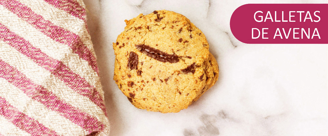 Galletas de avena y chips