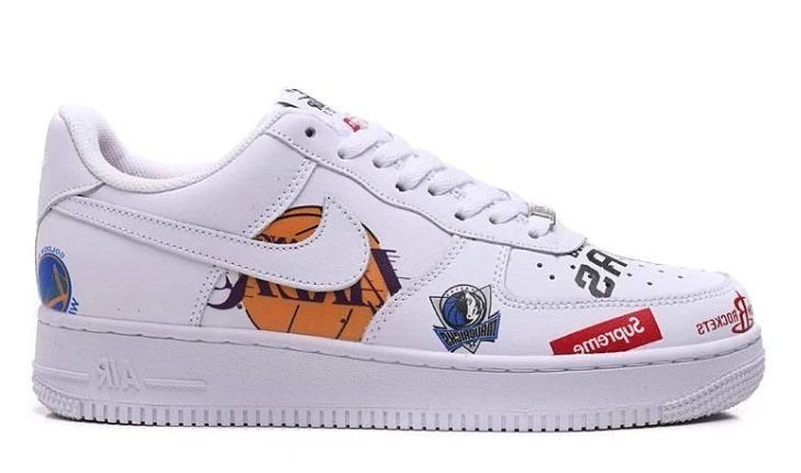 supreme x nba x air force 1