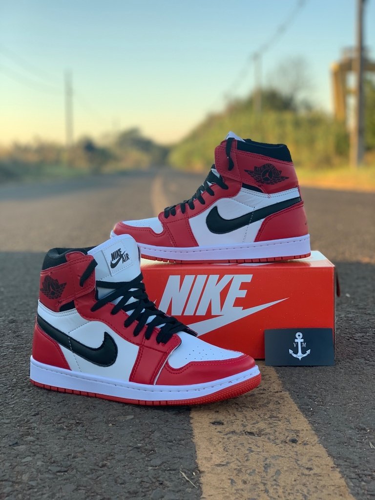 nike air jordan cano alto