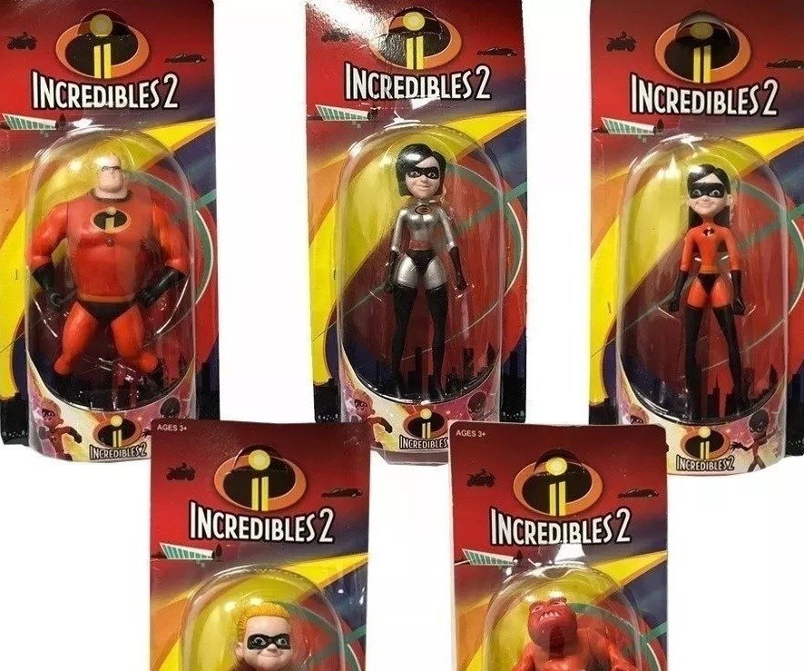 los increibles 2 muñecos