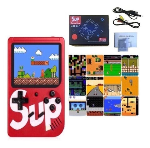 Consola Retro Portatil Retroboy 400 En 1 Sup Plus