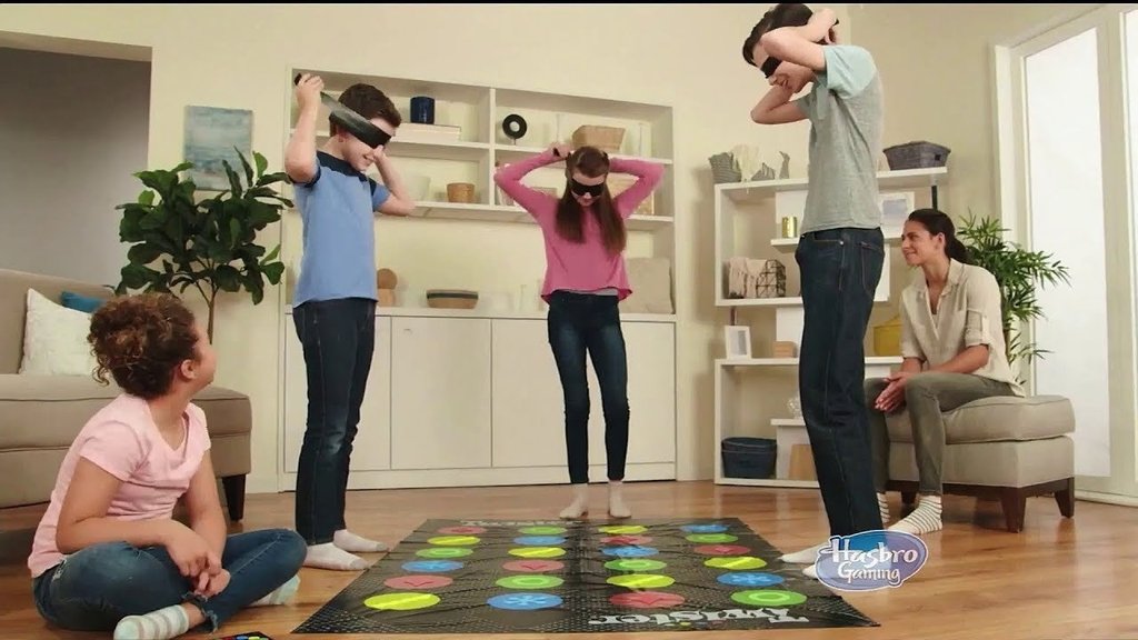 twister a ciegas juego