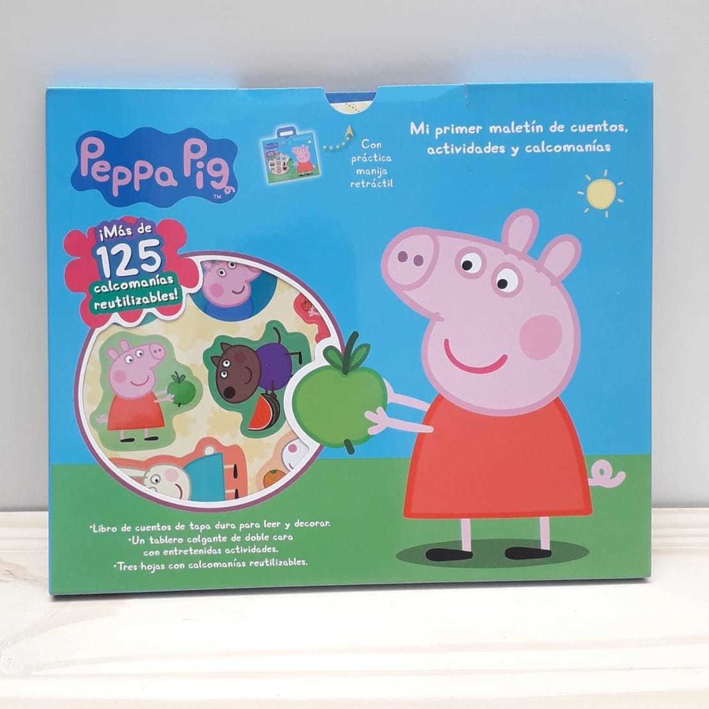 maletin actividades peppa pig