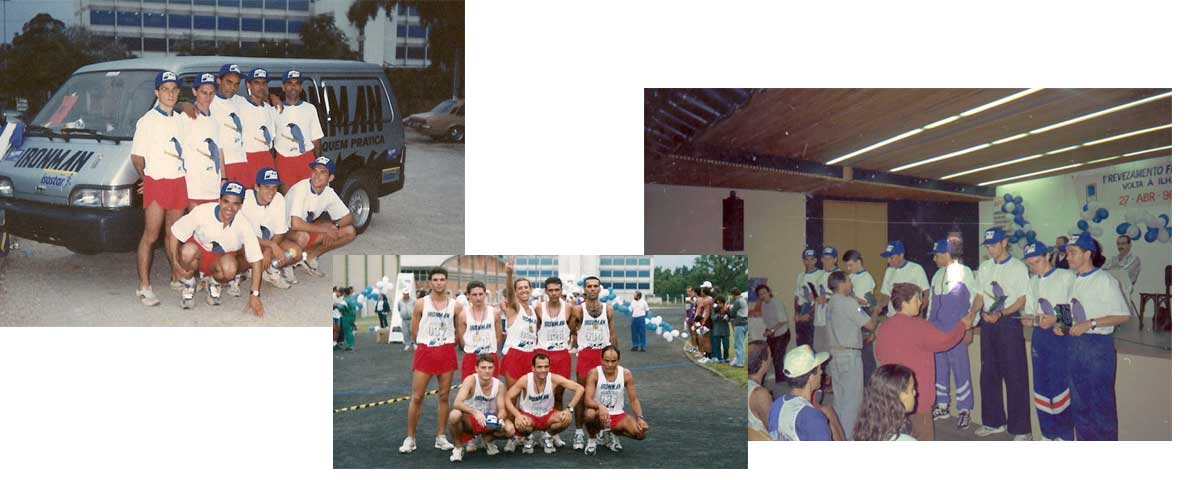 equipe volta a ilha procorrer