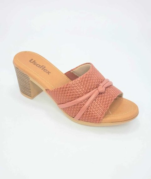 tênis couro usaflex cadarço feminino