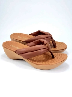 tênis couro usaflex cadarço feminino