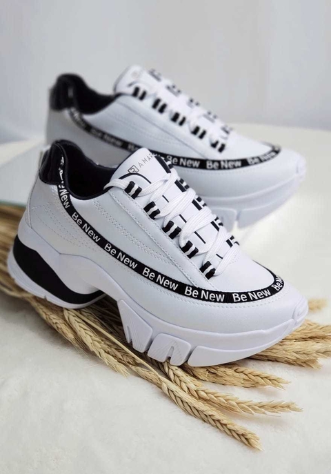 tenis chunky ramarim branco