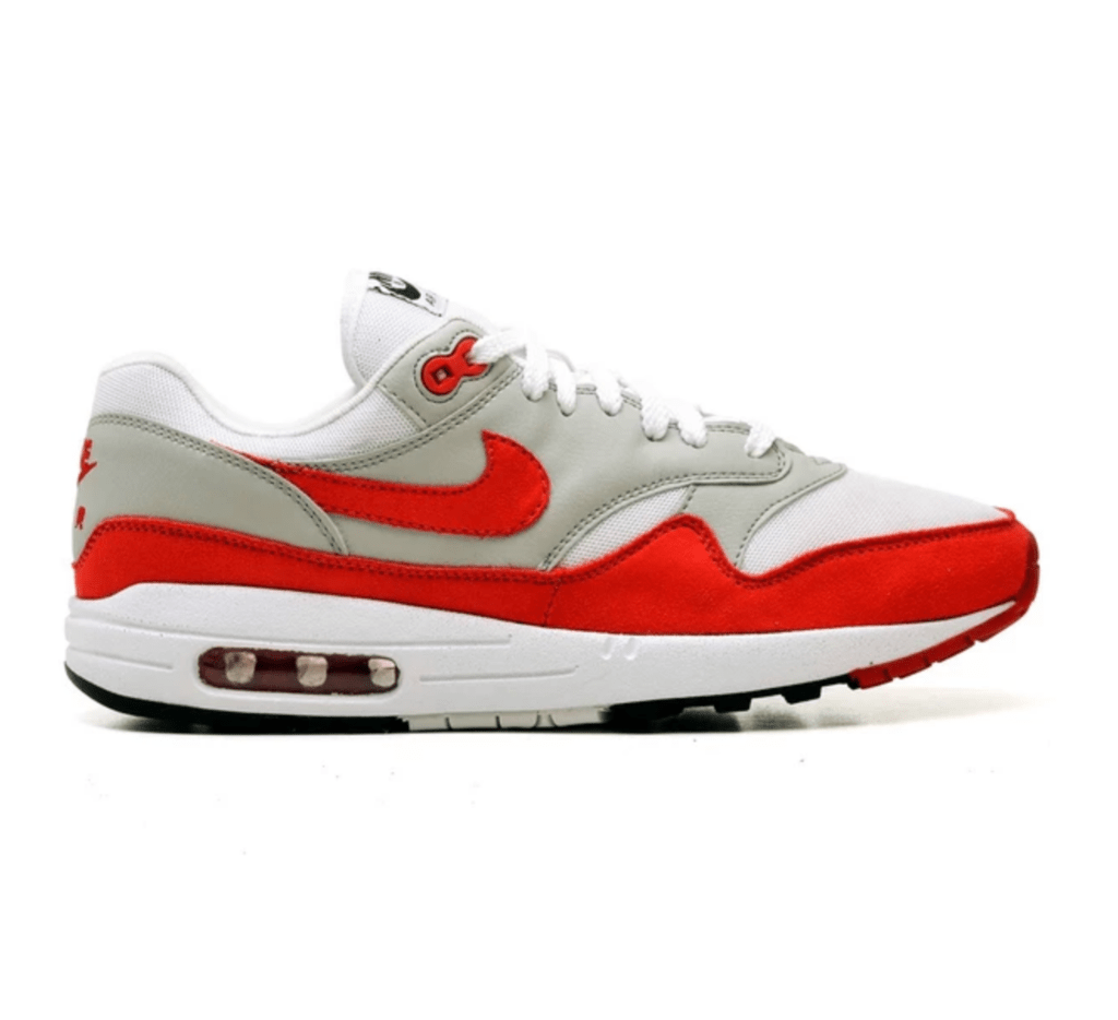 air max 1 vermelho