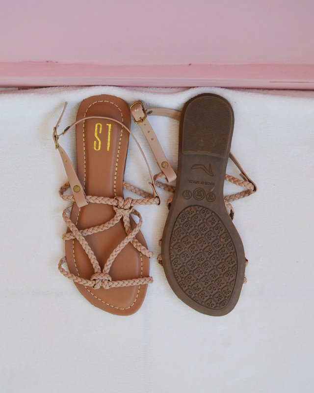 rasteirinha trançada