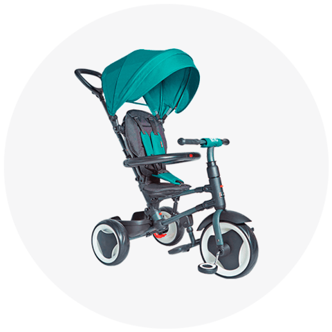 triciclo kiddy neo 5 en 1