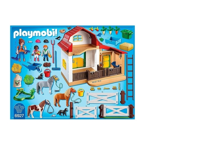 granja de ponis playmobil 6927