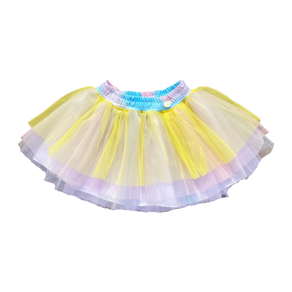 saia tutu arco iris