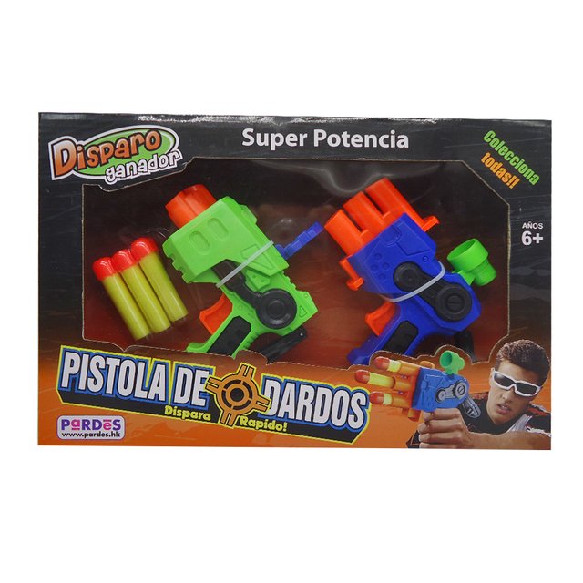 pistolas de dardos