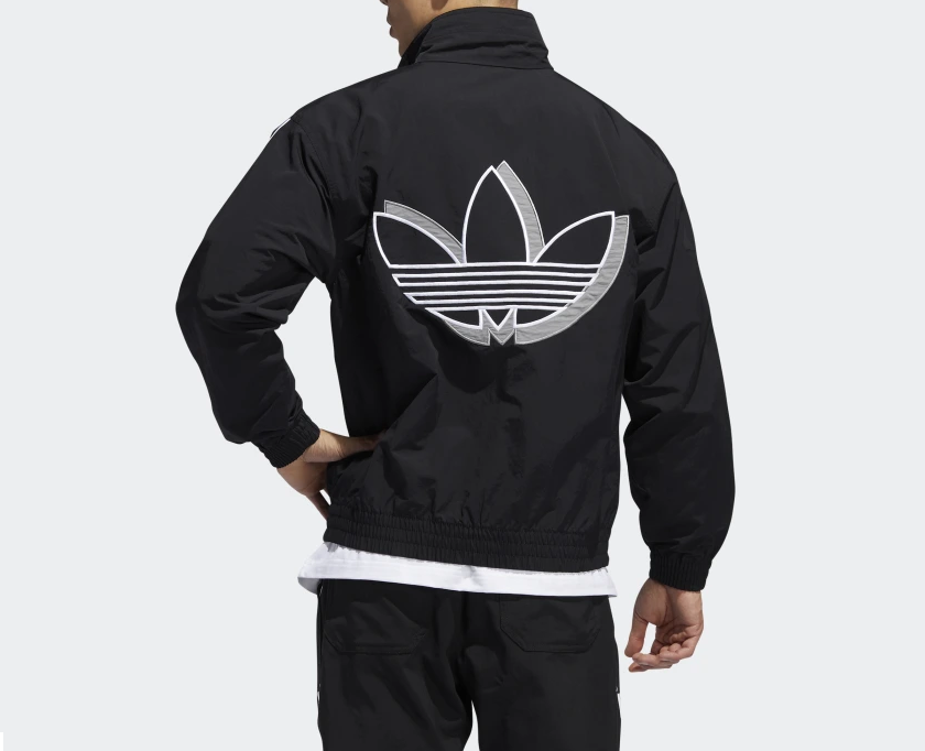 corta vento adidas trefoil