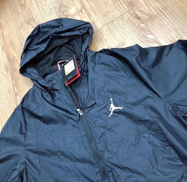 corta vento air jordan preto