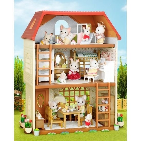 casa tres pisos sylvanian
