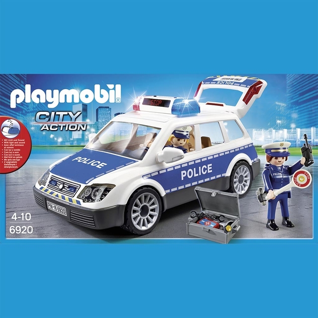 coche policia playmobil 6920