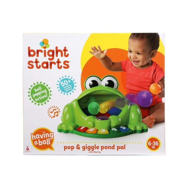 bright starts frog ball