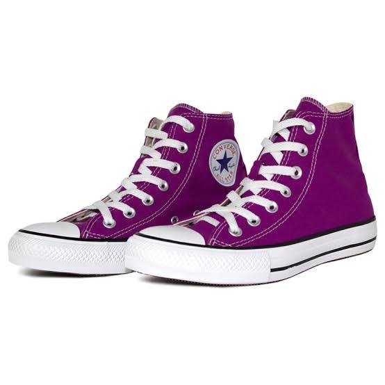 all star roxo cano alto