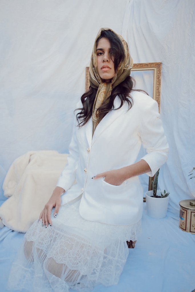 blazer alfaiataria branco