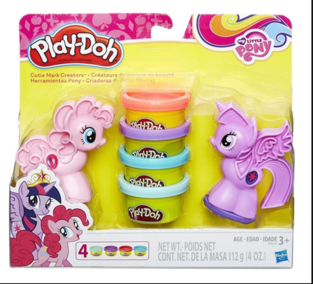 ponis de play doh