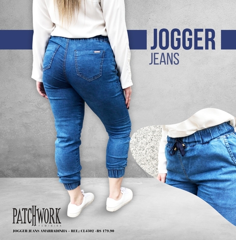 calça jeans amarradinha