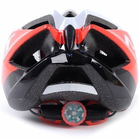 Casco Bicicleta Met Crossover Mtb Ruta Visera Blanco Rojo