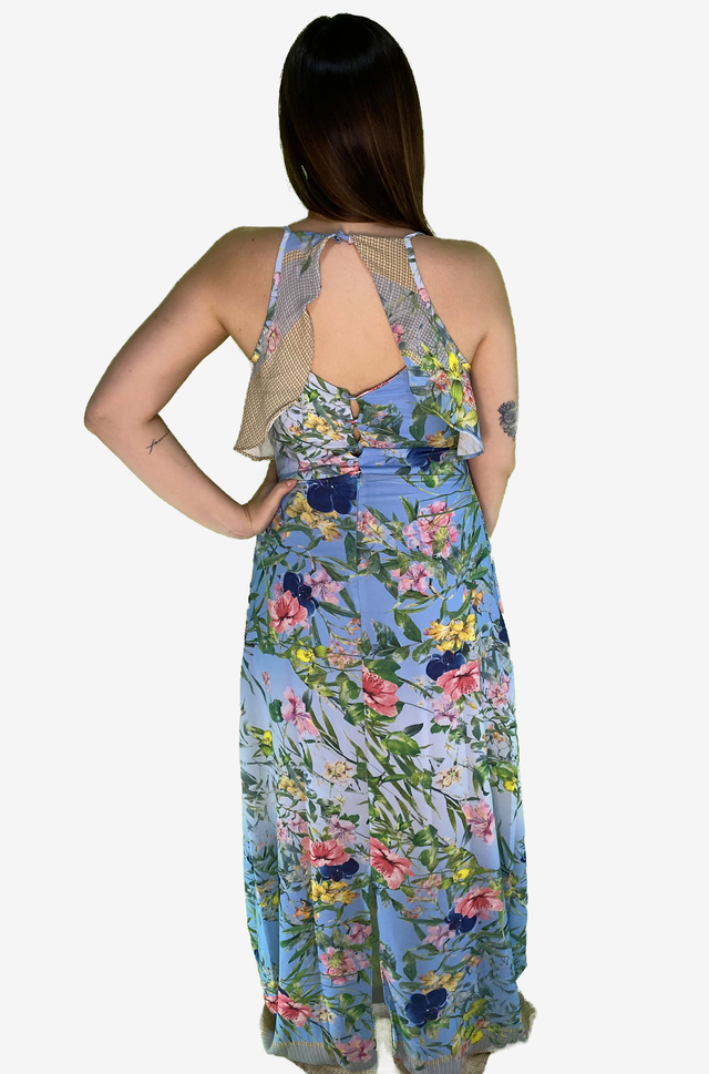 vestido longo floral comprar online