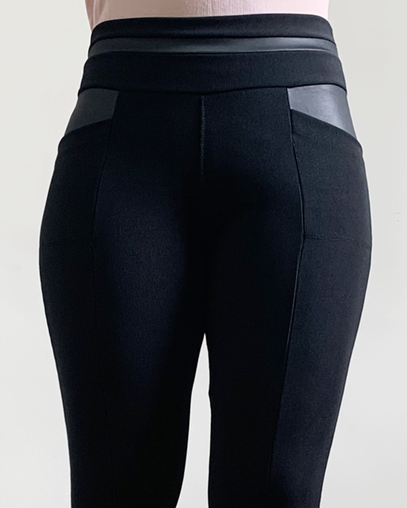 calça flare cirre com bolso