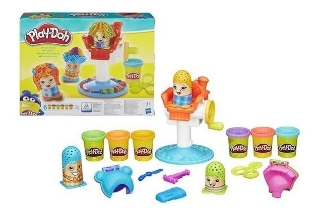 peluqueria divertida de play doh
