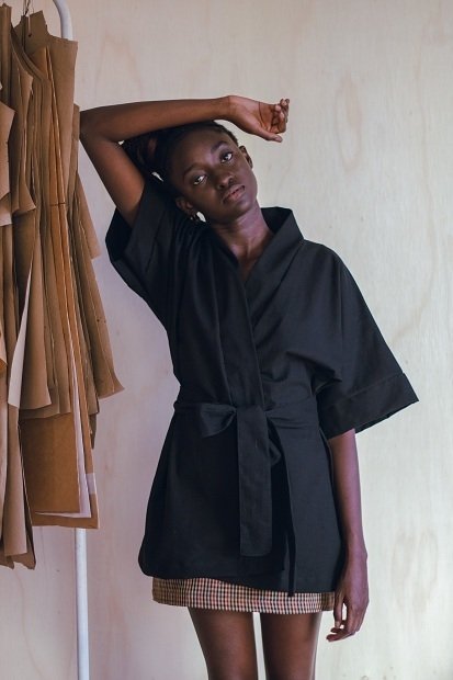 kimono de linho