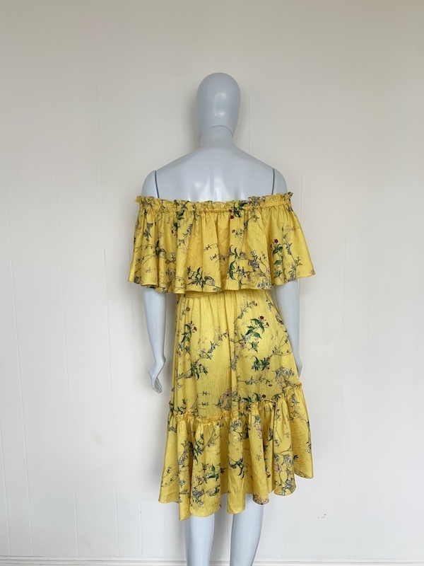 vestido amarelo amissima