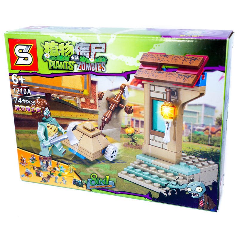 lego plantas contra zombies