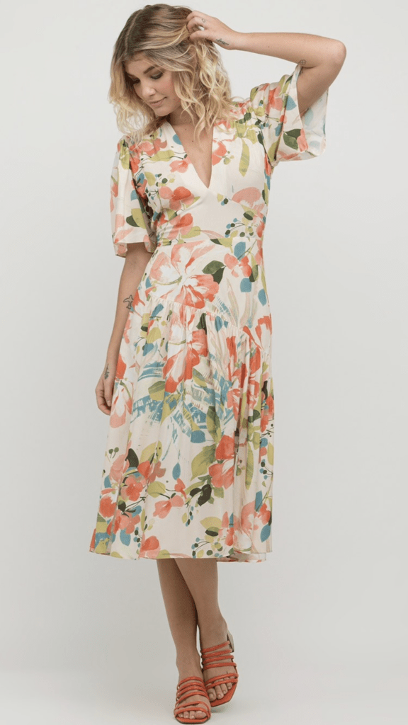 vestido floral comprar