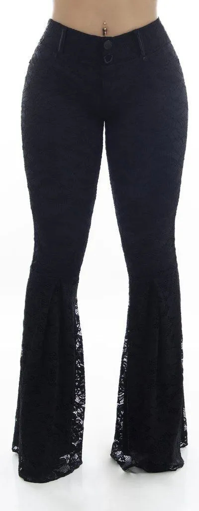 calça flare da pit bull