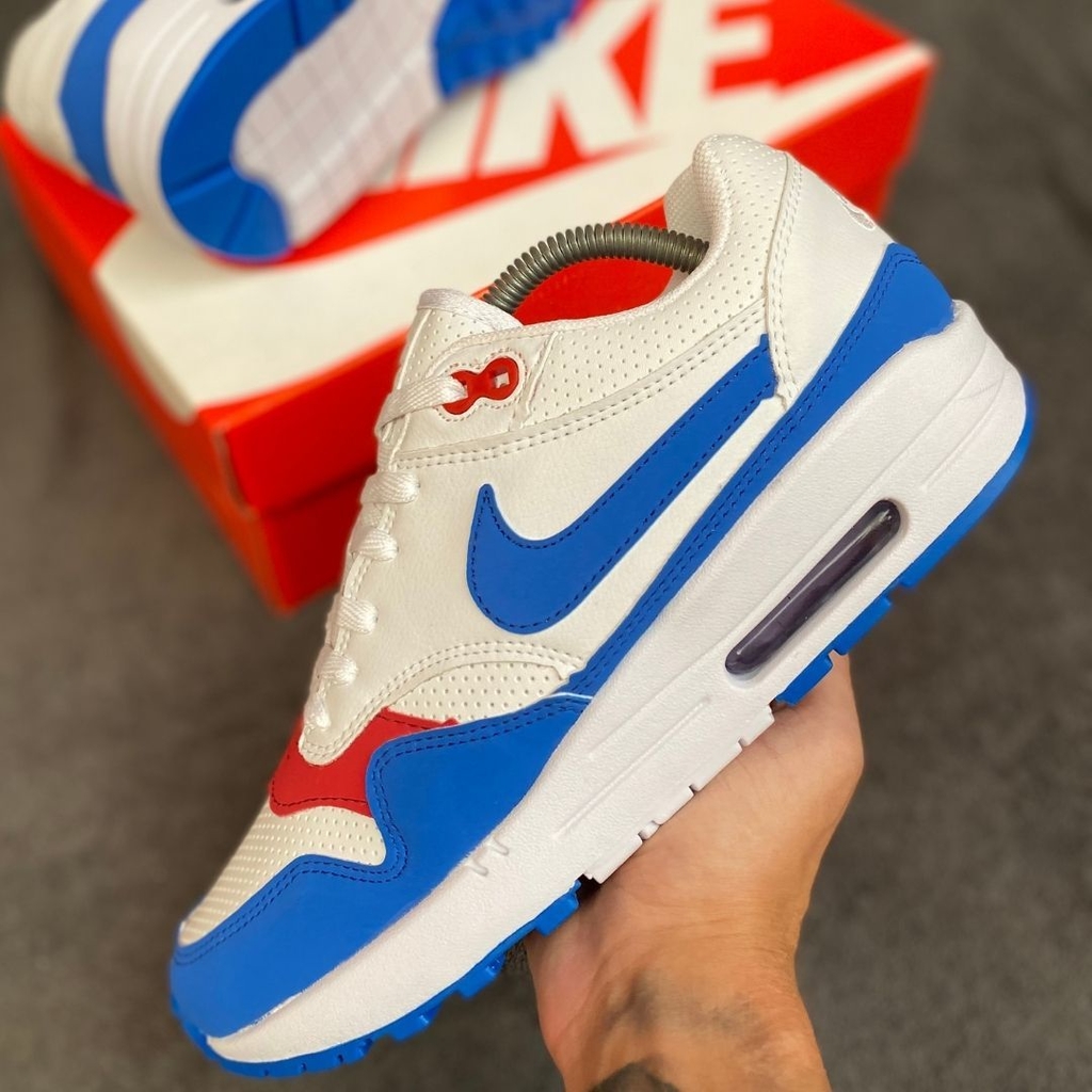 nike azul e vermelho