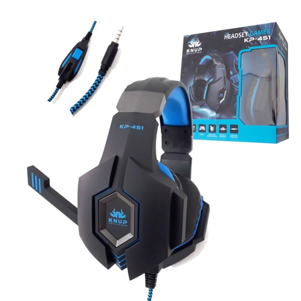 FONE HEADSET GAMER PC / NOTEBOOK / PS3 / PS4 / XBOX 360 / XBOX ONE /  SMARTPHONES