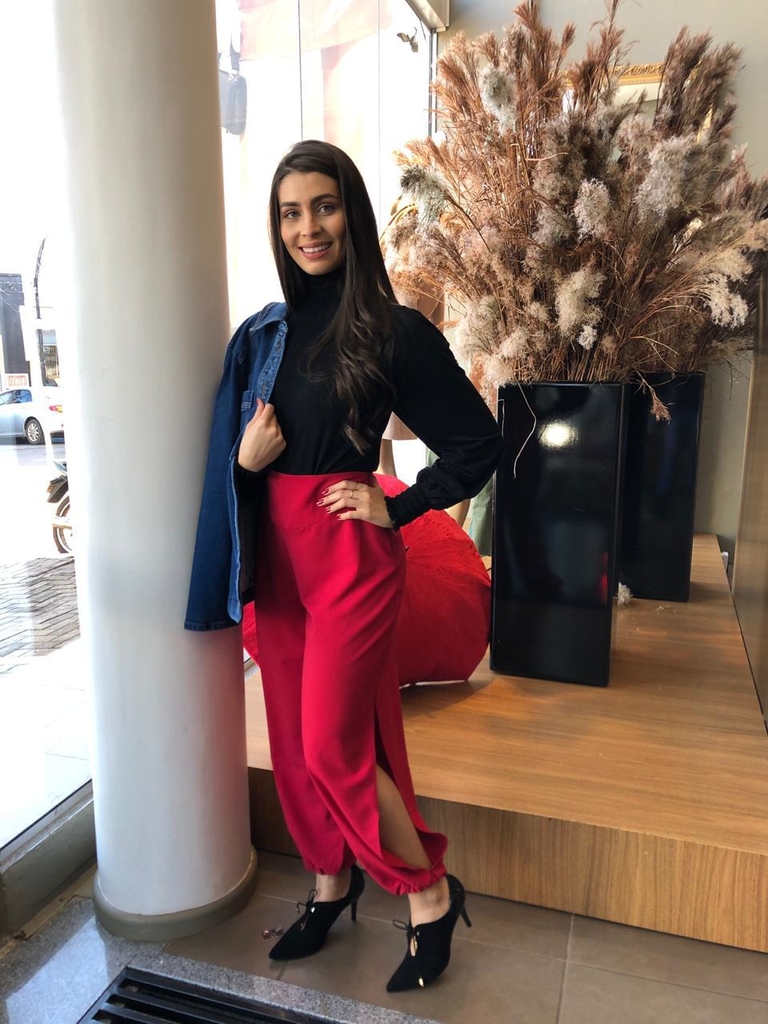 calça montaria morena rosa