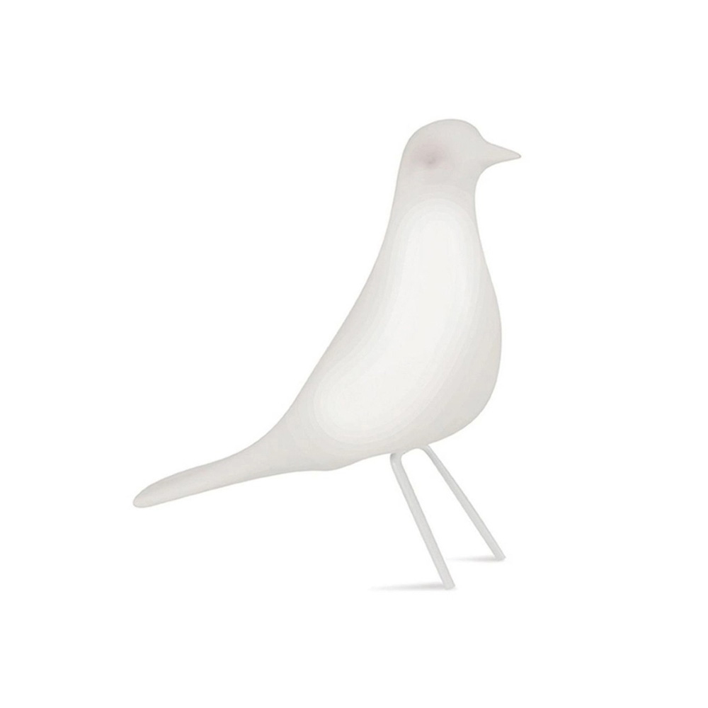 Passaro Branco Em Ceramica Decorativo P Utteis