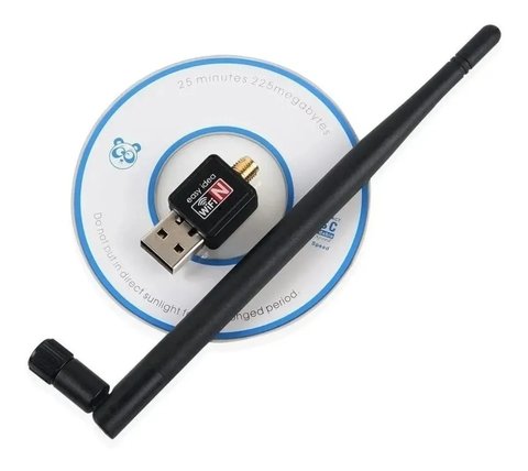 GENERICA USB WIRELESS 3.0 CONECTION 802.IIN 600 MBPS CON ANTENA