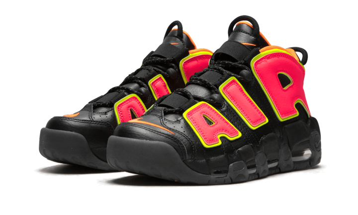 nike uptempo preto
