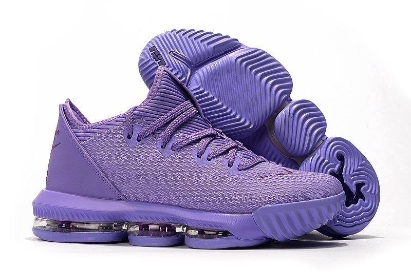 nike lebron 16 low purple