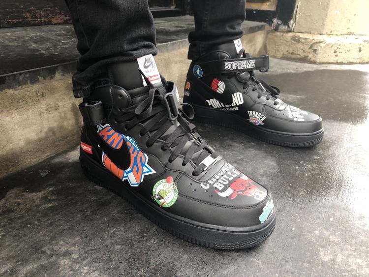 tenis nike supreme nba