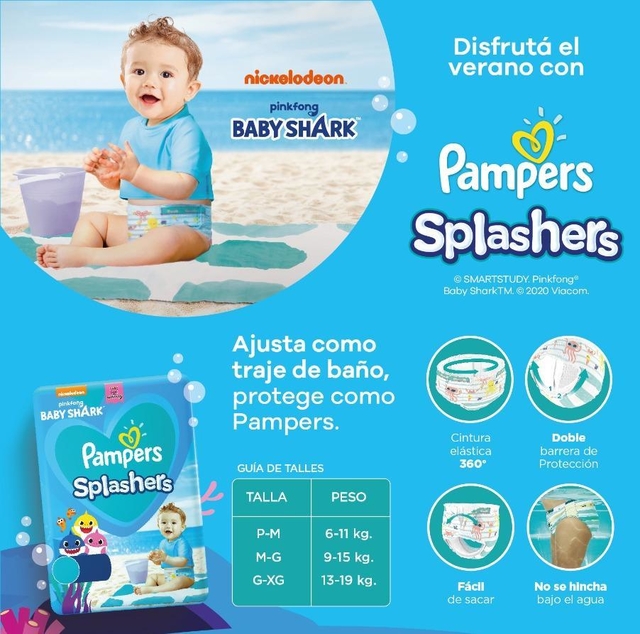 pampers splashers