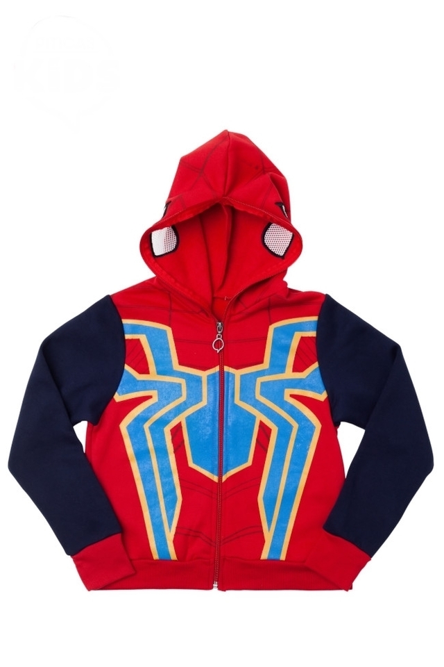 jaqueta homem aranha infantil