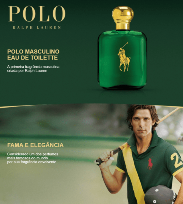 Polo Ralph Lauren Verde - Perfume Masculino - Eau de Toilette - 237ml