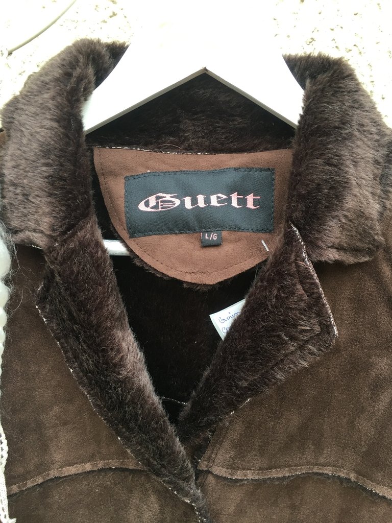 casaco suede forrado